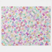 Hübsches Schneidglas Fleecedecke (Vorderseite (Horizontal))