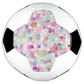 Hübsches Schneidglas Fußball (Gedreht)