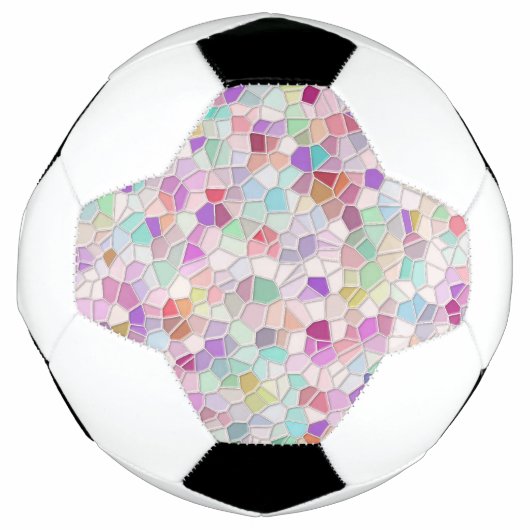 Hübsches Schneidglas Fußball (Vorderseite)
