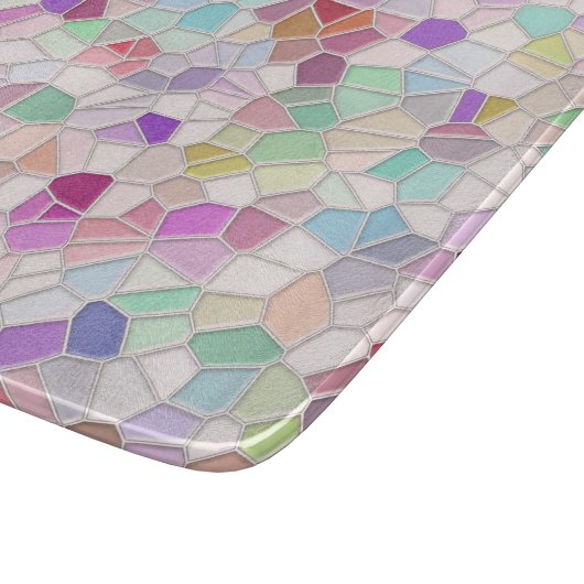 Hübsches Schneidglas  Schneidebrett (Ecke)