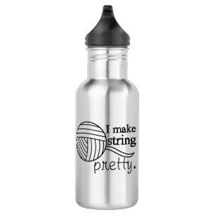 Hübsches Schnur-/Garn-kundenspezifisches Farblicht Edelstahlflasche