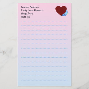 Hübsches Schreibens-Papier für Kinder Briefpapier