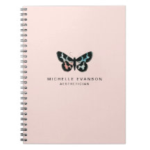 Hübsches Schwarz-Rosa-Farbgebläse-Logo