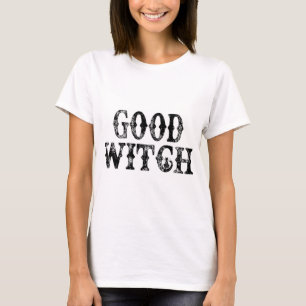 Hübsches Schwarz-Weiß-Halloween T-Shirt