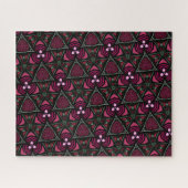 Hübsches, schwieriges, sich wiederholendes Muster Puzzle (Horizontal)