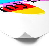 HÜBSCHES SCRIPTURE ISAIAH 41:10-DESIGN POSTER (Ecke)