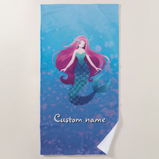 Hübsches Sea Mermaid Personal Beach Handtuch