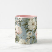 Hübsches Shabby Chic Blume Floral Tasse (Zentrum)