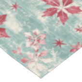 Hübsches Shabby Chic Weihnachten Tischdecke (Schrägansicht)