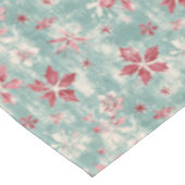 Hübsches Shabby Chic Weihnachten Tischdecke (Schrägansicht)