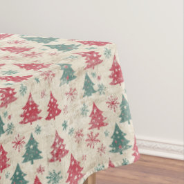 Hübsches Shabby Chic Weihnachtsbaum Tischdecke