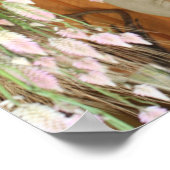 Hübsches siamesische Katze Tier Poster (Ecke)