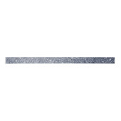Hübsches Silber-Grau-Glitter-Design Satinband (Vorderseite)