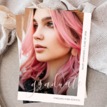 Hübsches Skript - Ankündigung des Abschlusses mit 