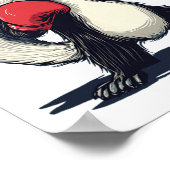 Hübsches Skunk-Kostüm mit Boxen-Mitten Poster (Ecke)