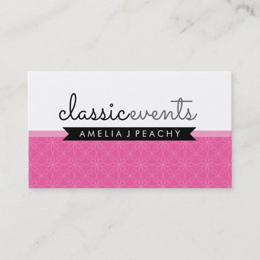 HÜBSCHES SMART Modernes, niedliches, klassisches R Visitenkarte (Vorderseite)