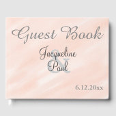Hübsches Soft Blush-Gästebuch Gästebuch (Vorderseite)