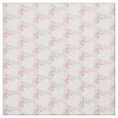 Hübsches Soft Pink Cherry Blossom Wasserfarben Kun Stoff (Muster)