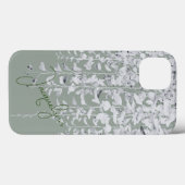 Hübsches Soft Silver Hangwisteria Case-Mate iPhone Hülle (Rückseite (Horizontal))
