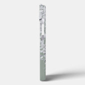 Hübsches Soft Silver Hangwisteria Case-Mate iPhone Hülle (Rückseite / Links)