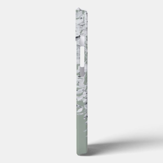 Hübsches Soft Silver Hangwisteria Case-Mate iPhone Hülle (Rückseite / Links)