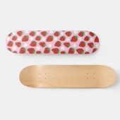 Hübsches Sommer-Erdbeermuster Skateboard (Horizontal)