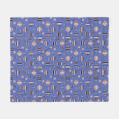 Hübsches Sommermuster Fleecedecke (Vorderseite (Horizontal))