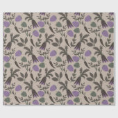 Hübsches Sommermuster Geschenkpapier (Flach)