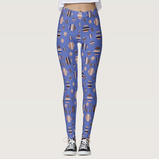Hübsches Sommermuster Leggings (Vorderseite)