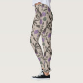 Hübsches Sommermuster Leggings (Links)