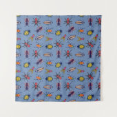 Hübsches Sommermuster Wandteppich (Vorderseite (Horizontal))