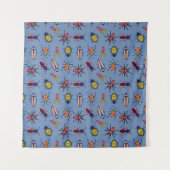 Hübsches Sommermuster Wandteppich (Vorderseite)