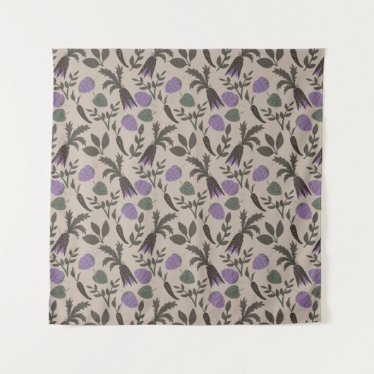 Hübsches Sommermuster Wandteppich (Vorderseite)