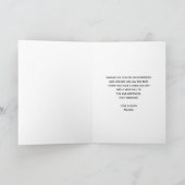 Hübsches Sonnenblumenmuster Gelb & Grün Geburtstag Karte (Innenseite)