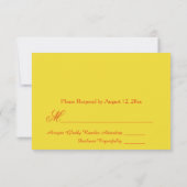 Hübsches Sonnenblumenöl-UAWG Einladung (Rückseite)