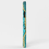 Hübsches Sparkle-Diamantgold Case-Mate iPhone Hülle (Hinten/Rechts)