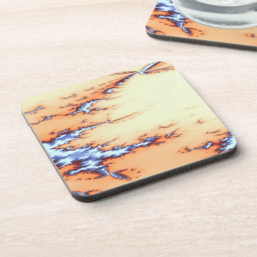 HÜBSCHES STRASSWASSER GETRÄNKEUNTERSETZER (Linke Seite)