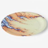 HÜBSCHES STRASSWASSER PAPPTELLER (Schrägansicht)