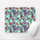 Hübsches tadelloses Paisley Mousepad (Mit Mouse)