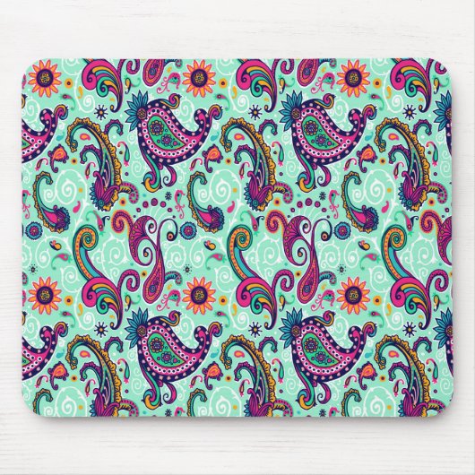 Hübsches tadelloses Paisley Mousepad (Vorne)