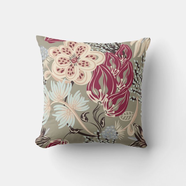 Hübsches Tan Decorative Kissen (Vorderseite)