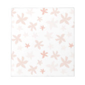 Hübsches Tan-Design Notizblock (Vorderseite)