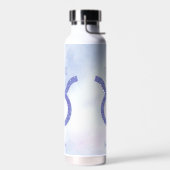 Hübsches Taurus Astrologie Signieren Personalisier Trinkflasche (Links)