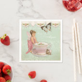 Hübsches Tee Tea Party Babydusche Dekoration Serviette (Beispiel)
