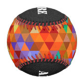 Hübsches Triangle-Muster I + Ihre Ideen Baseball (Vorderseite)