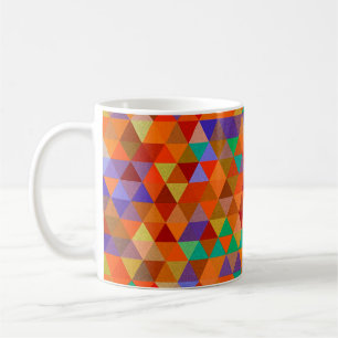 Hübsches Triangle-Muster I + Ihre Ideen Kaffeetasse