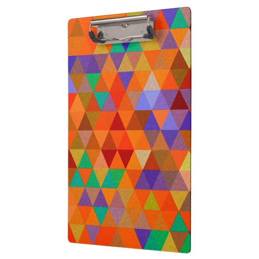 Hübsches Triangle-Muster I + Ihre Ideen Klemmbrett (Links)