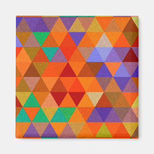 Hübsches Triangle-Muster I + Ihre Ideen Magnet