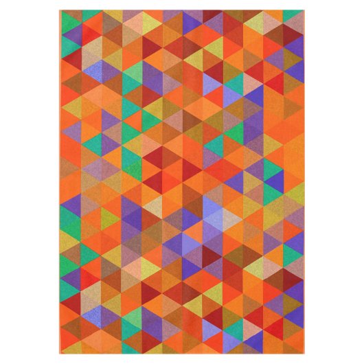 Hübsches Triangle-Muster I + Ihre Ideen Tischdecke (Vorderseite)