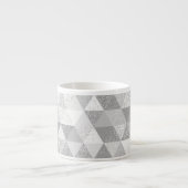 Hübsches Triangle-Muster II + Ihre Ideen Espressotasse (Vorderseite)